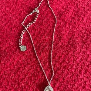 Swarovski Silver Minimalist Necklace